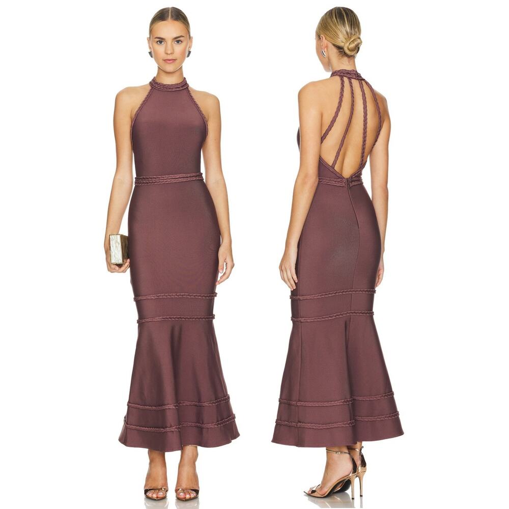 Elliatt Renewal Maxi Dress Halter Formal Party Wedding Guest Cocktail Prom XS